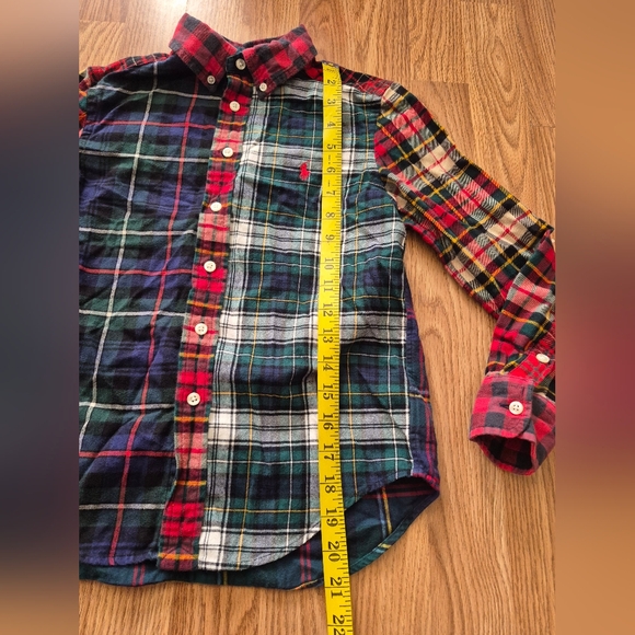 Ralph Lauren Boys' Plaid Long Sleeve Shirt - Picture 4 of 8